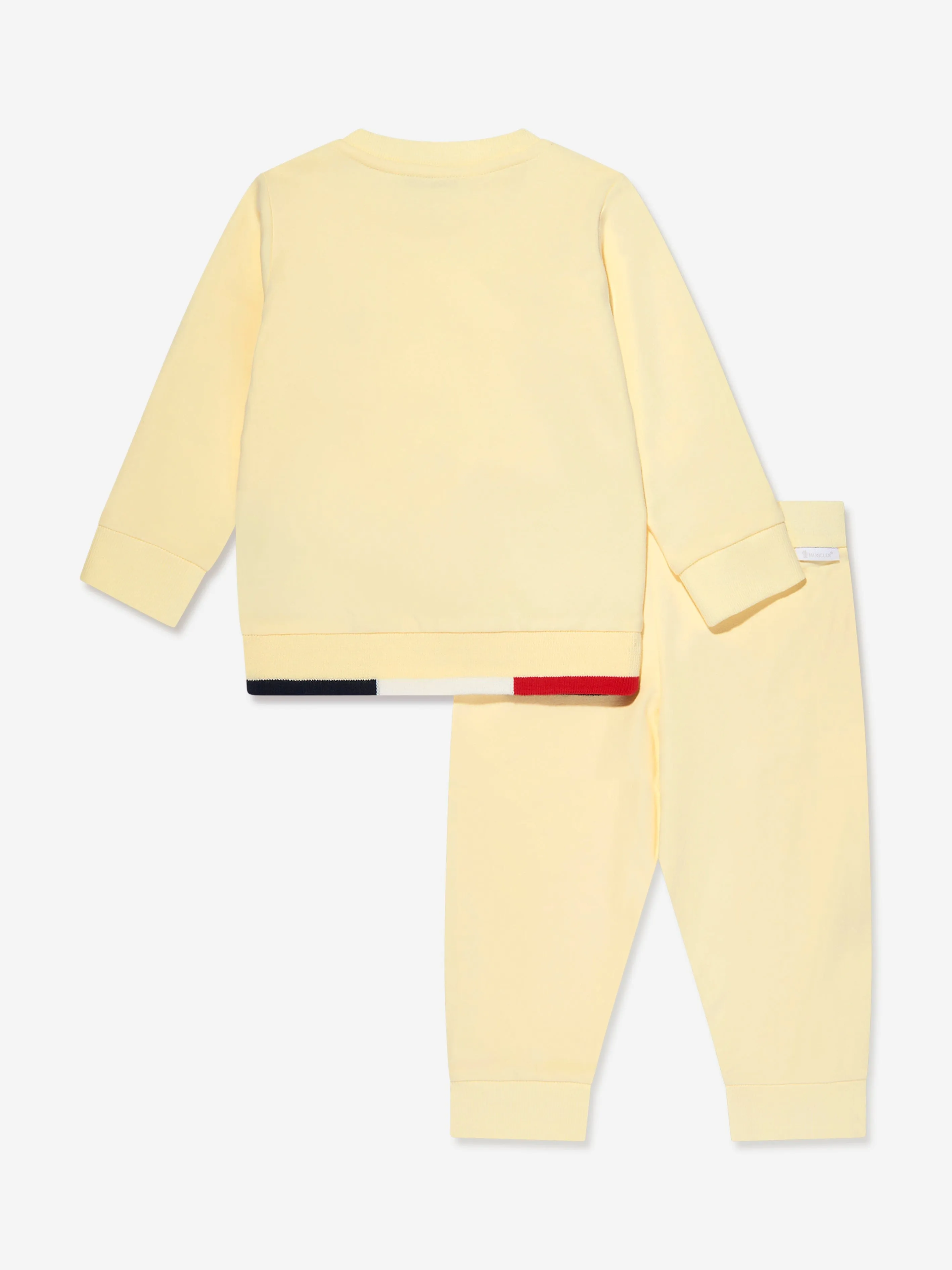 Moncler Enfant Baby Boys Logo-Trainingsanzug in Gelb