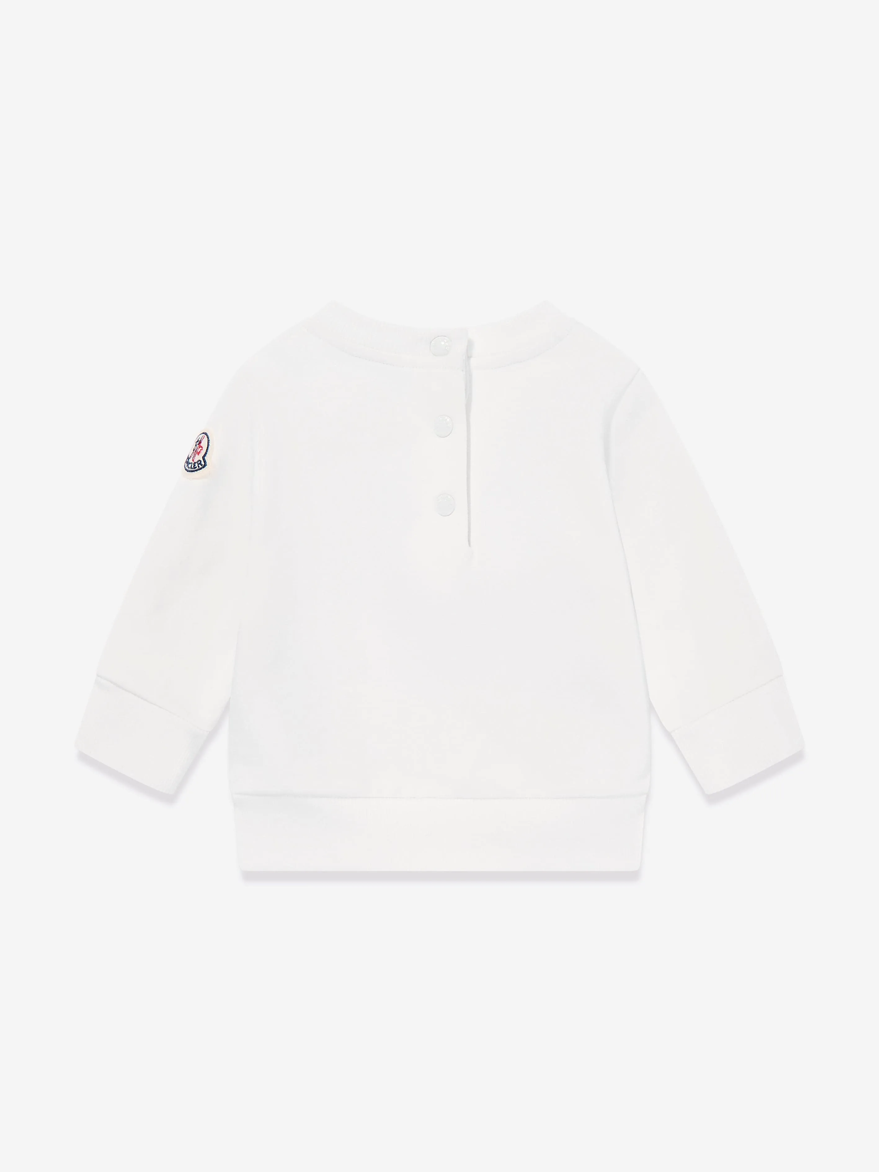 Moncler Enfant Sweatshirt für Babyjungen in Weiß