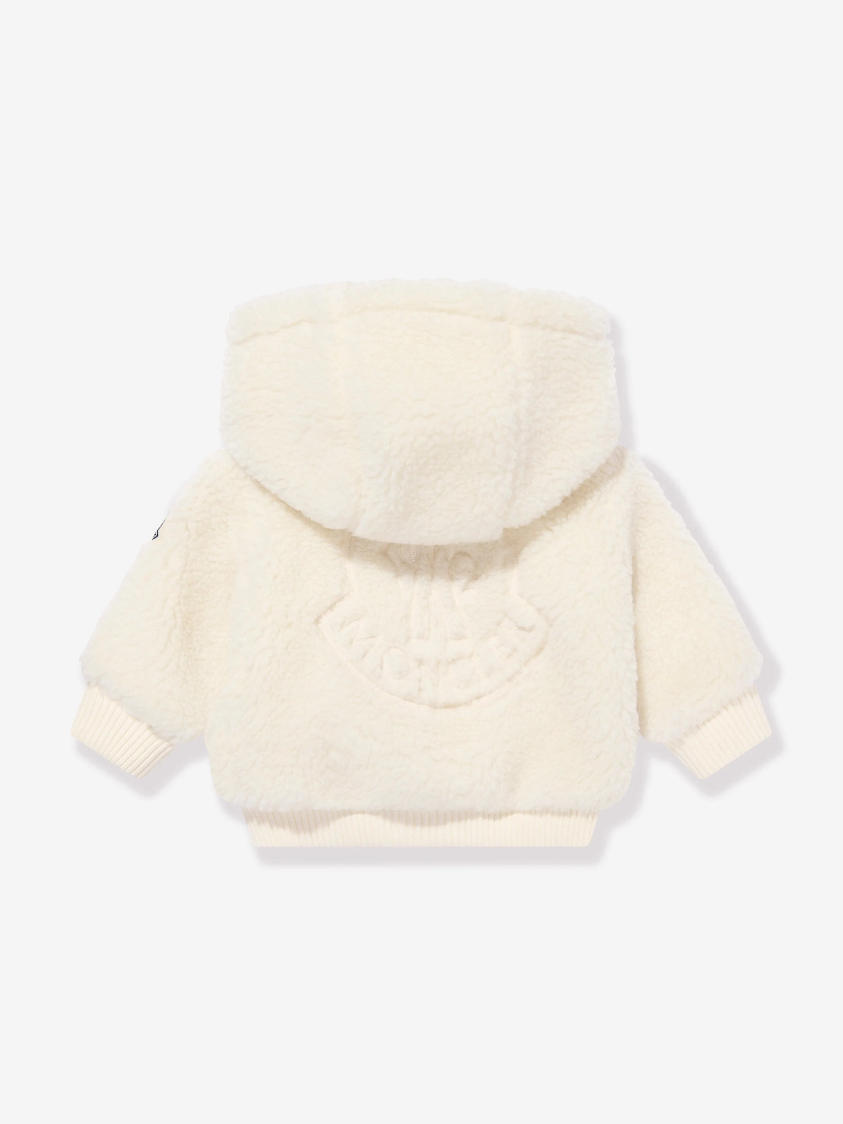 Moncler Enfant Baby Boys Reißverschluss-Shirt in Elfenbein