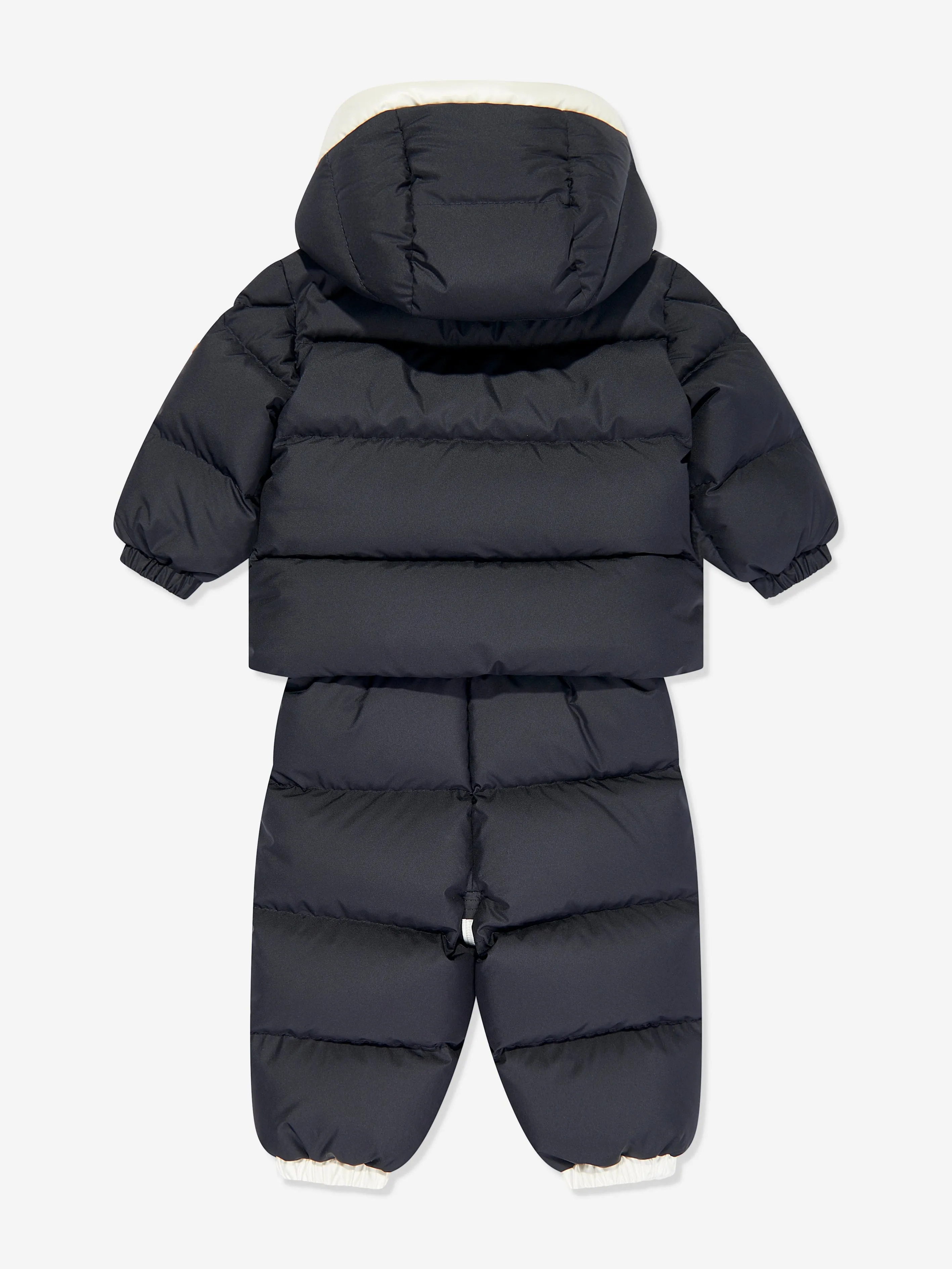 Moncler Enfant Baby Daunengefütterte Xola Jacke in Marine
