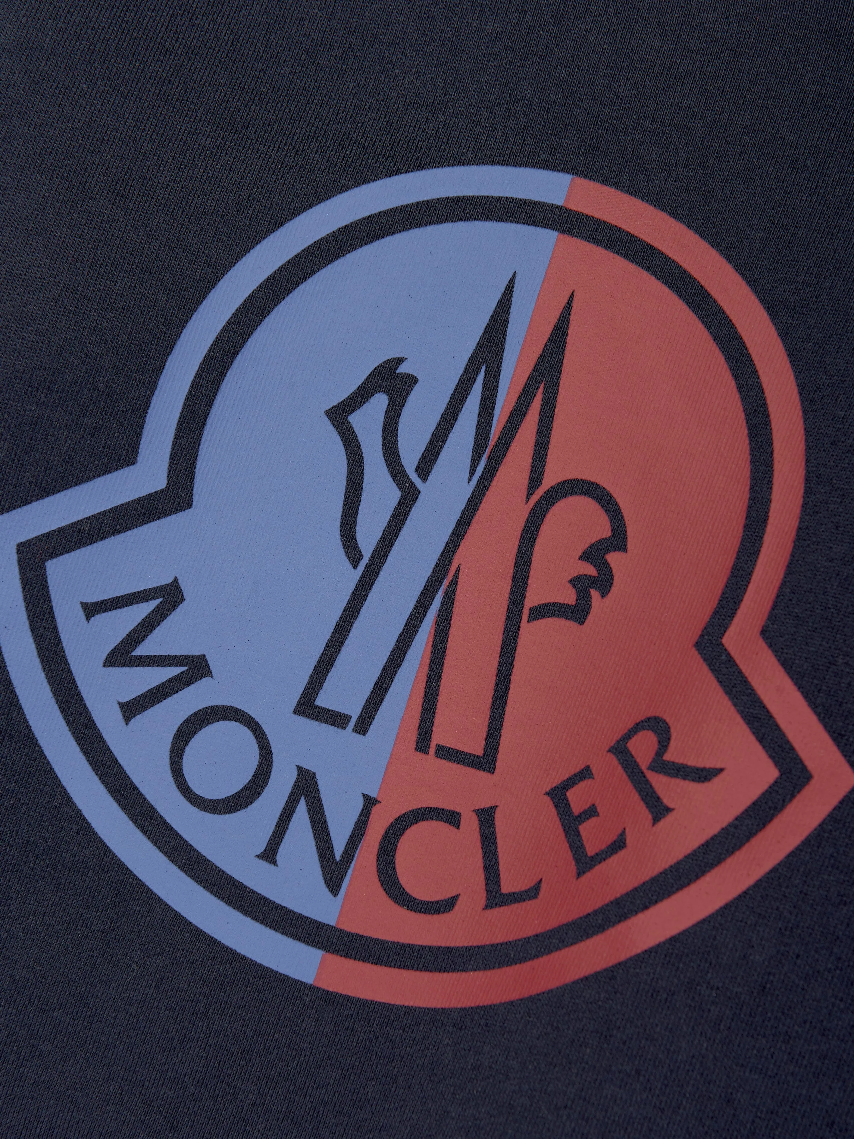 Moncler Enfant Jungen Branded Sweatshirt in Marineblau