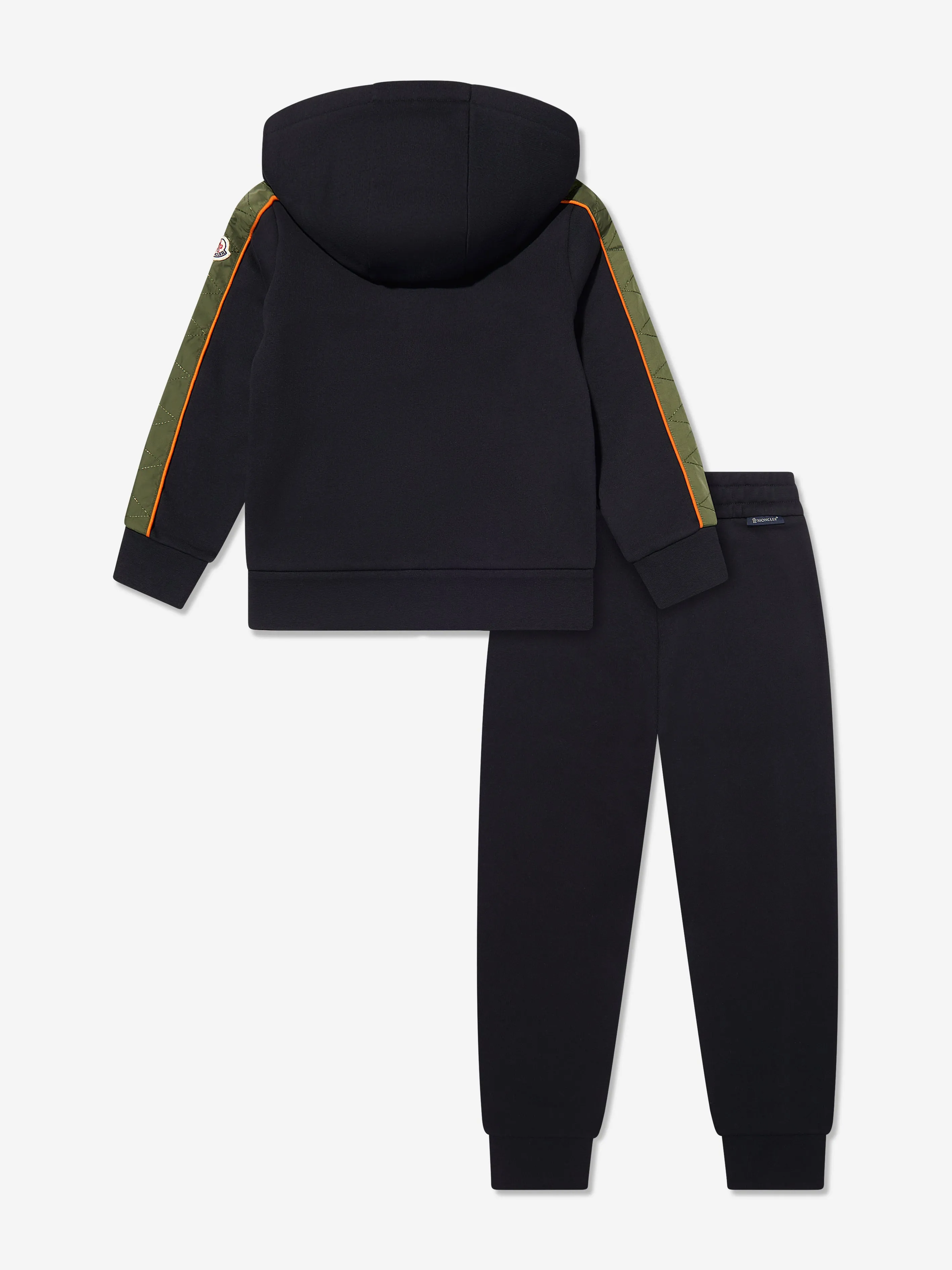 Moncler Enfant Jungen Branded Tracksuit in Marineblau