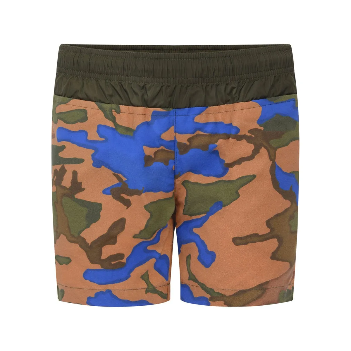 Moncler Enfant Jungen Tarnmuster Badeshorts