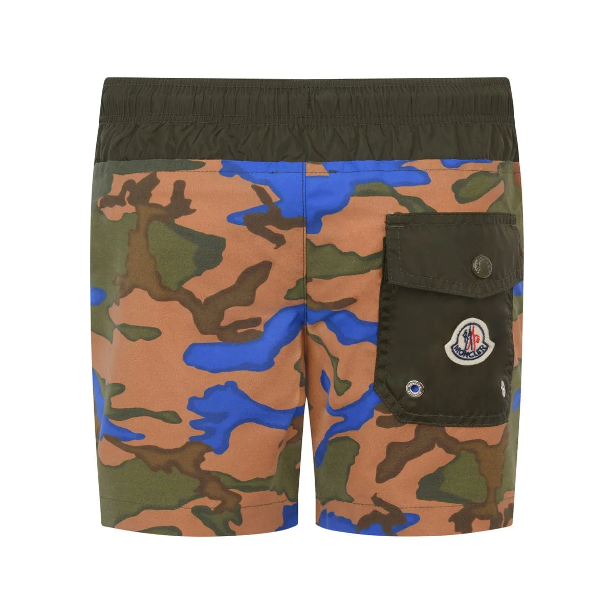 Moncler Enfant Jungen Tarnmuster Badeshorts