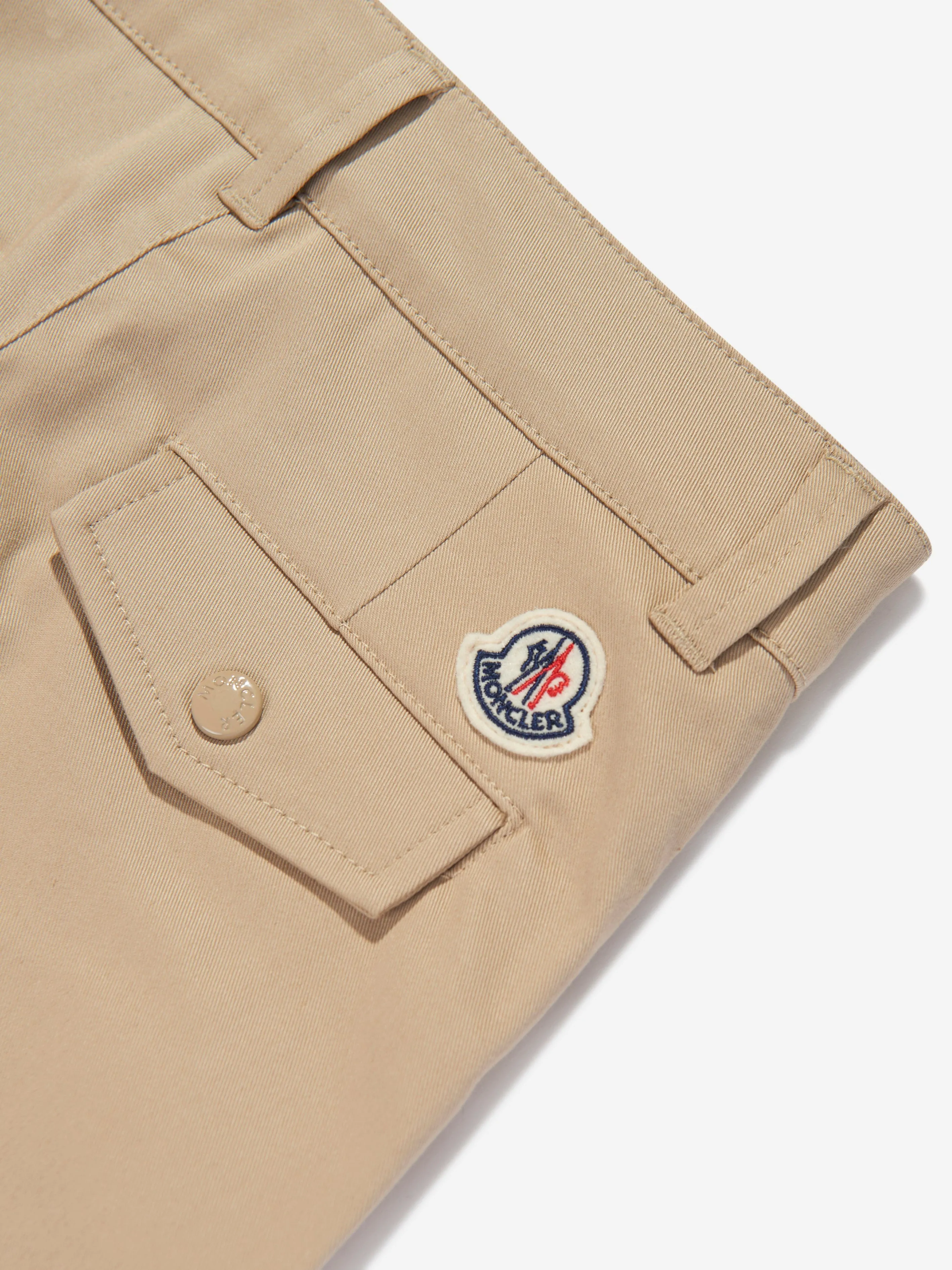 Moncler Enfant Cargo-Hose für Jungen in Beige