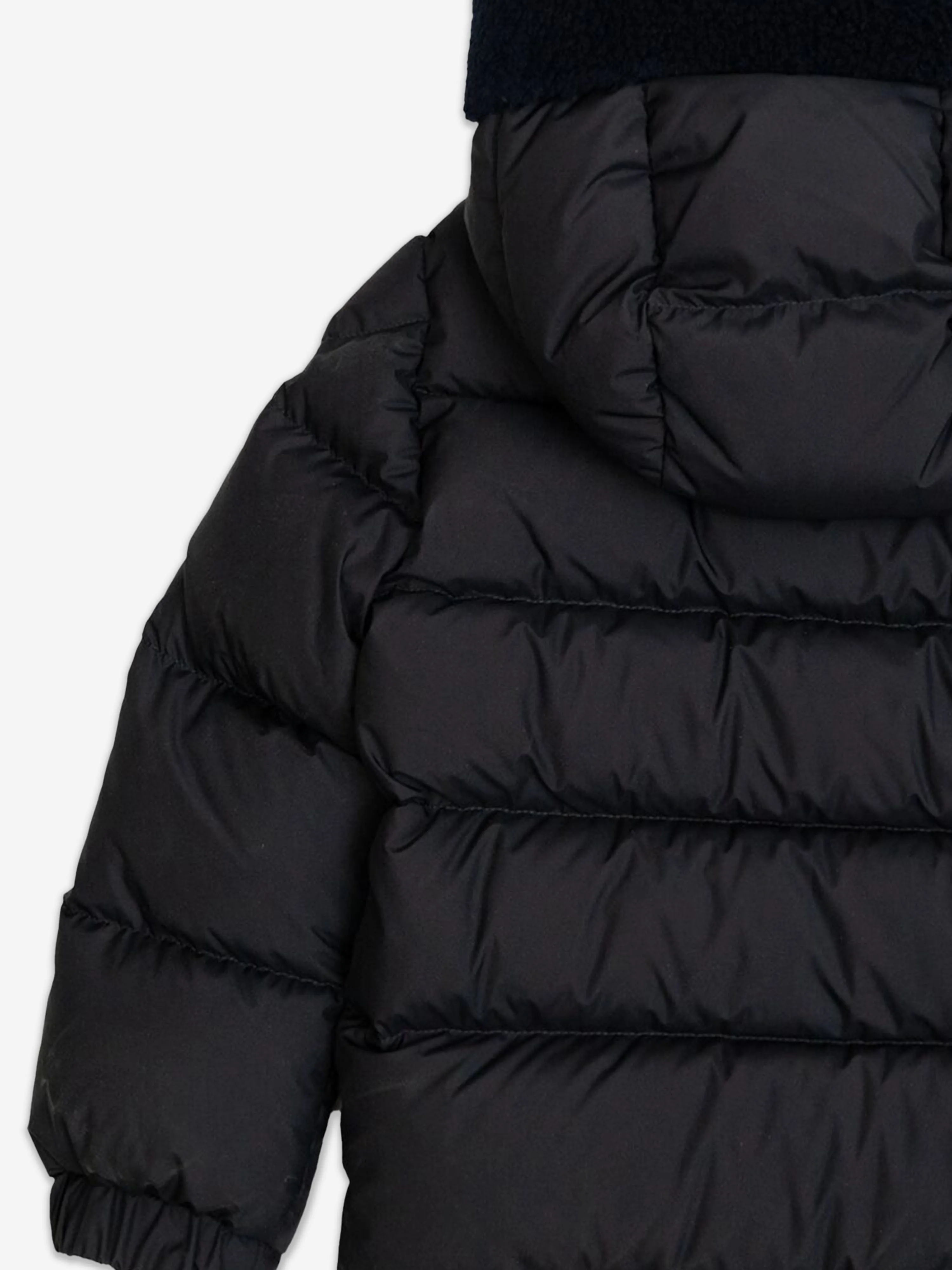 Moncler Enfant Jungen Daunengefütterte Abner Jacke in Marineblau