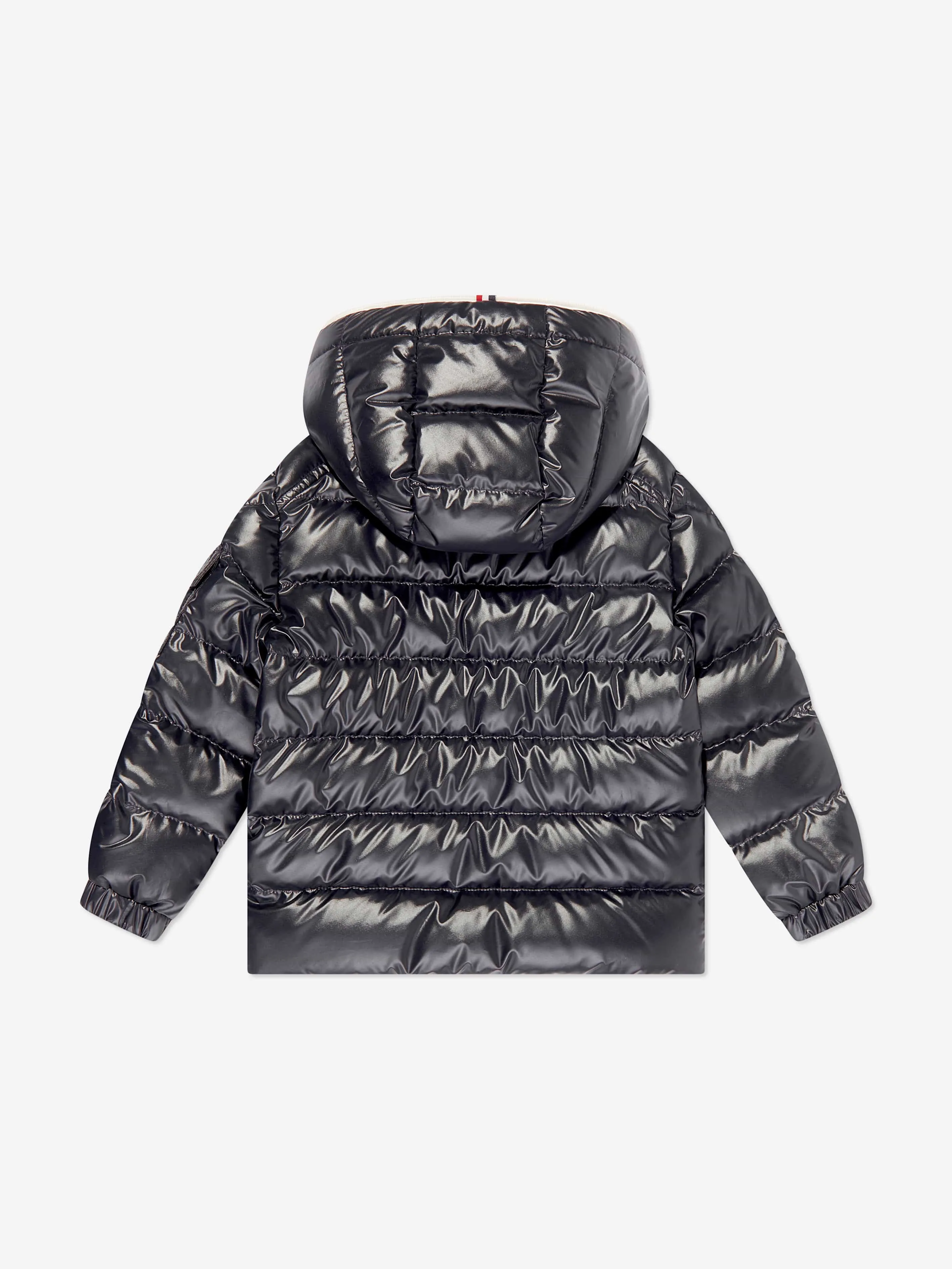 Moncler Enfant Jungen Daunengefütterte Ganzorig Jacke in Marine