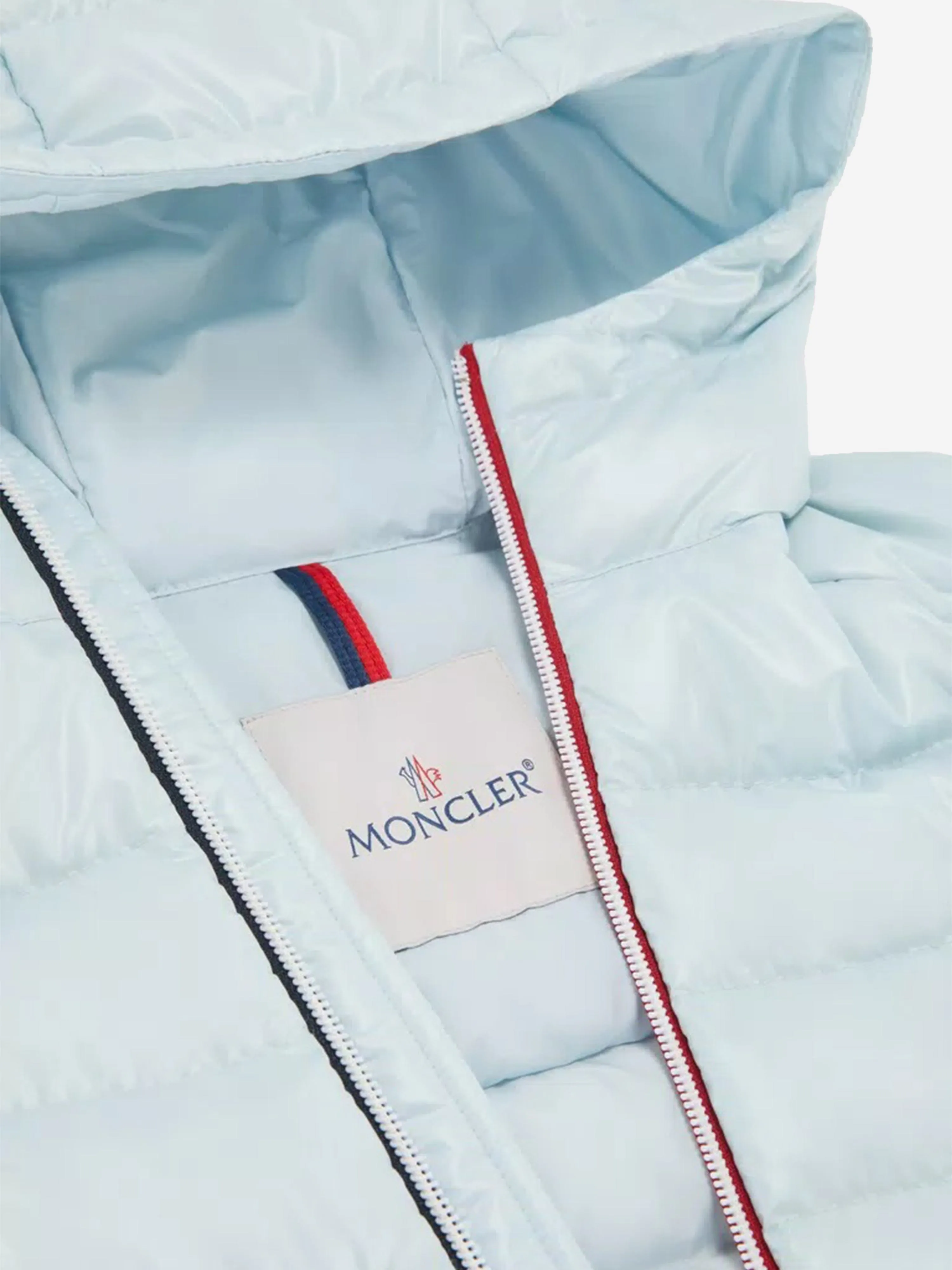 Moncler Enfant Jungen Daunengefütterte Masserau Jacke in Blau