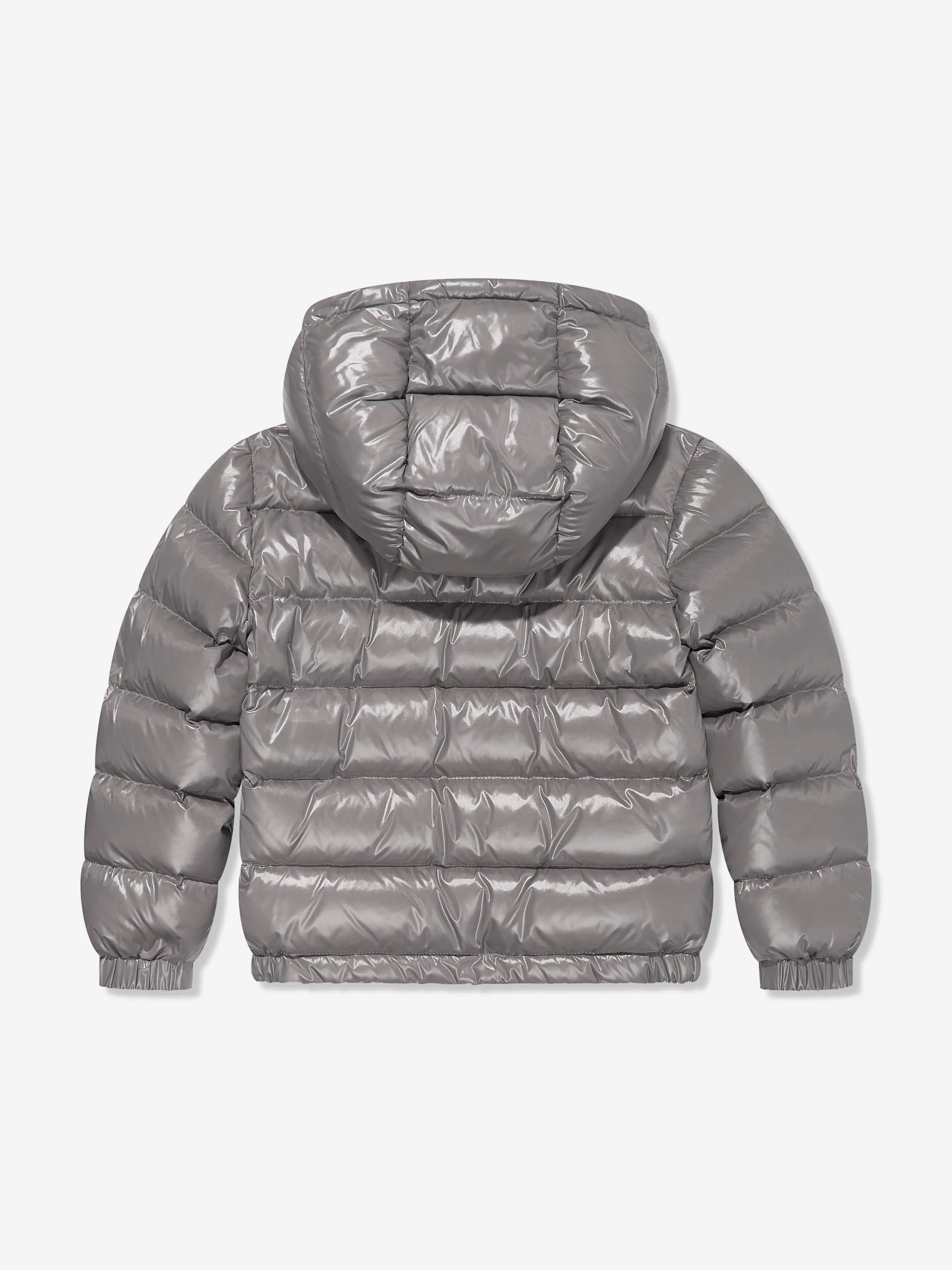 Moncler Enfant Jungen Daunengefütterte Neue Aubert Jacke in Grau
