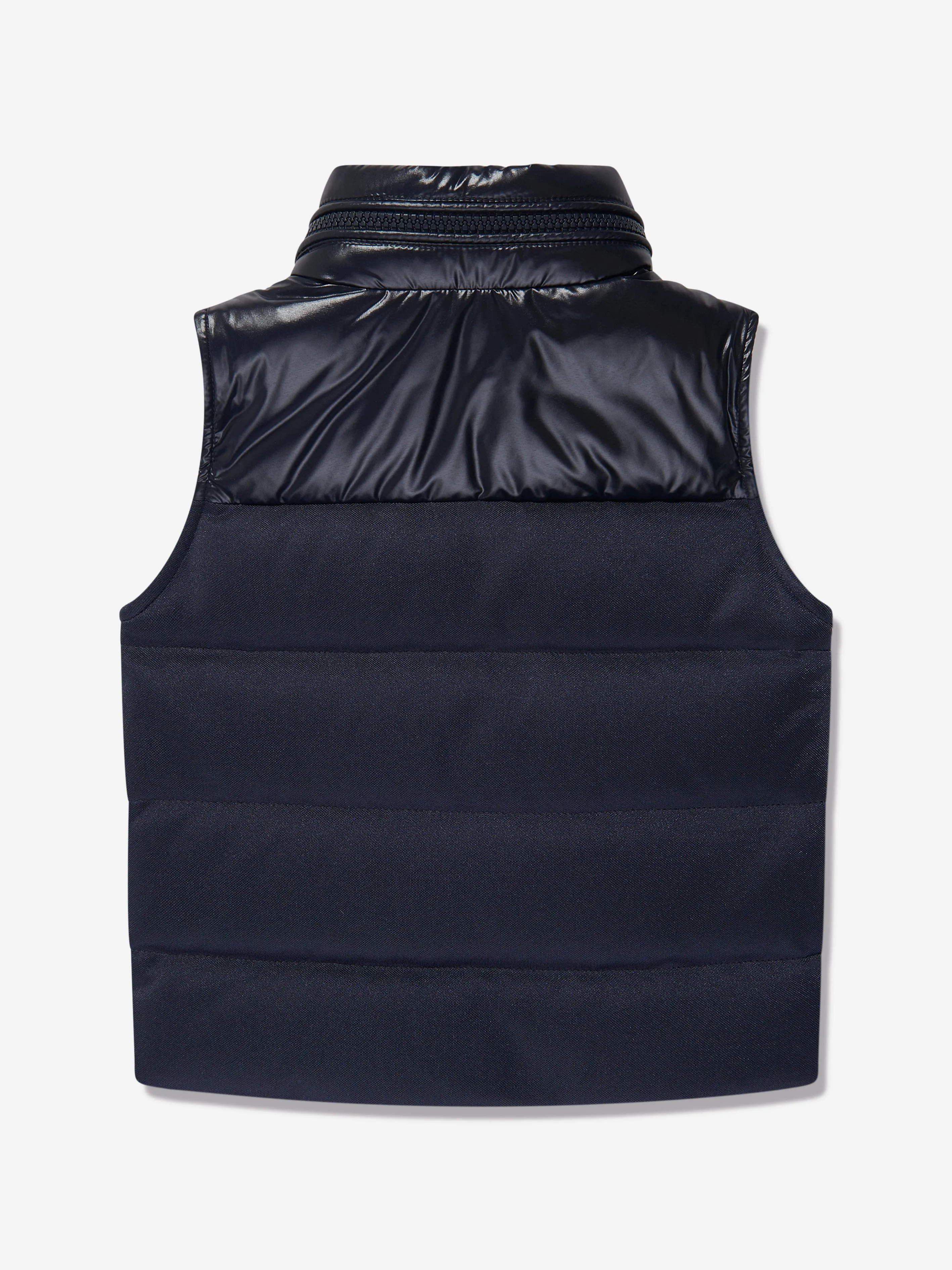 Moncler Enfant Jungen Daunengefütterte Peter Gilet in Marine