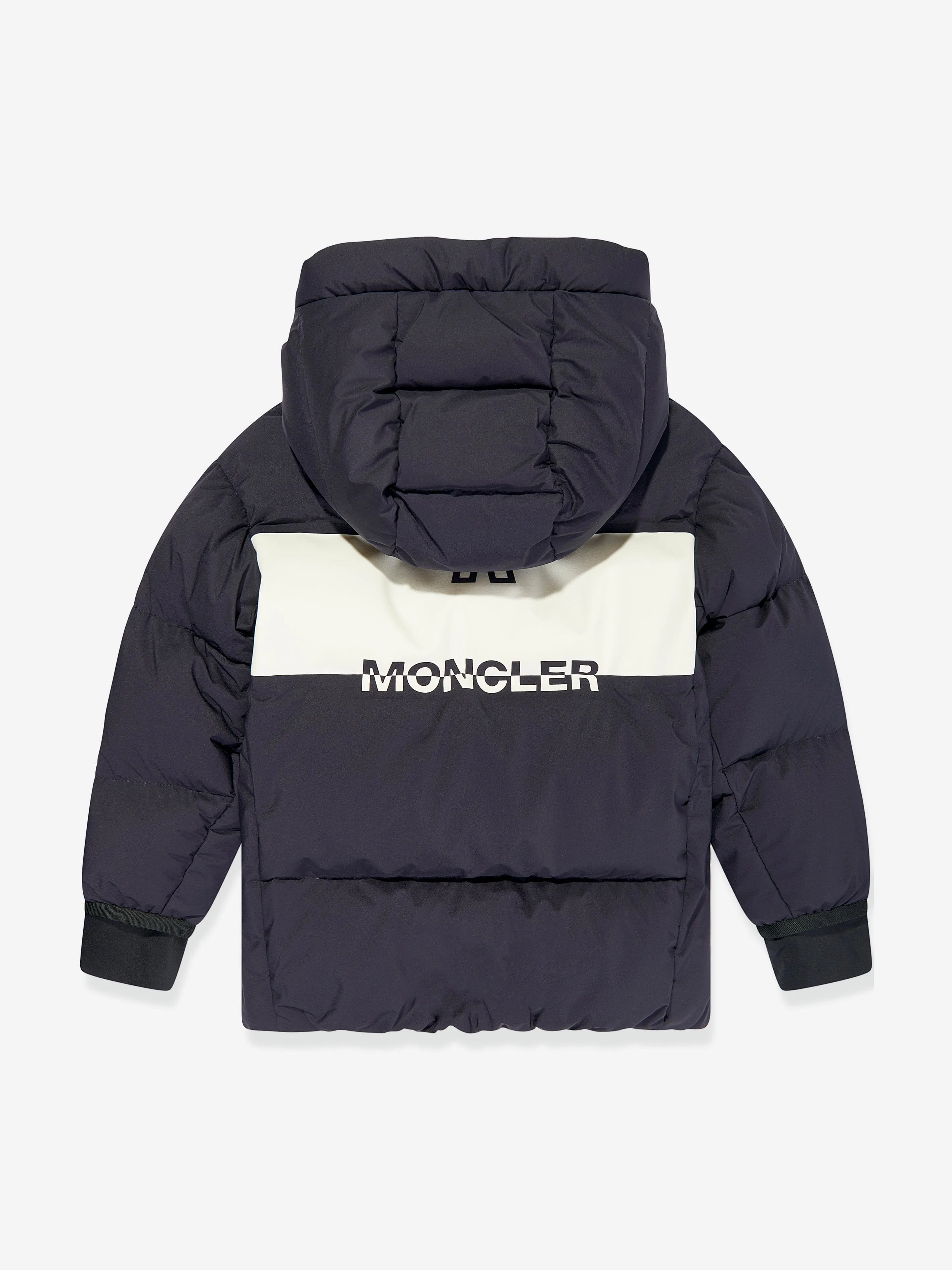 Moncler Enfant Jungen Grenoble Daunengefütterte Zinal Jacke in Marine