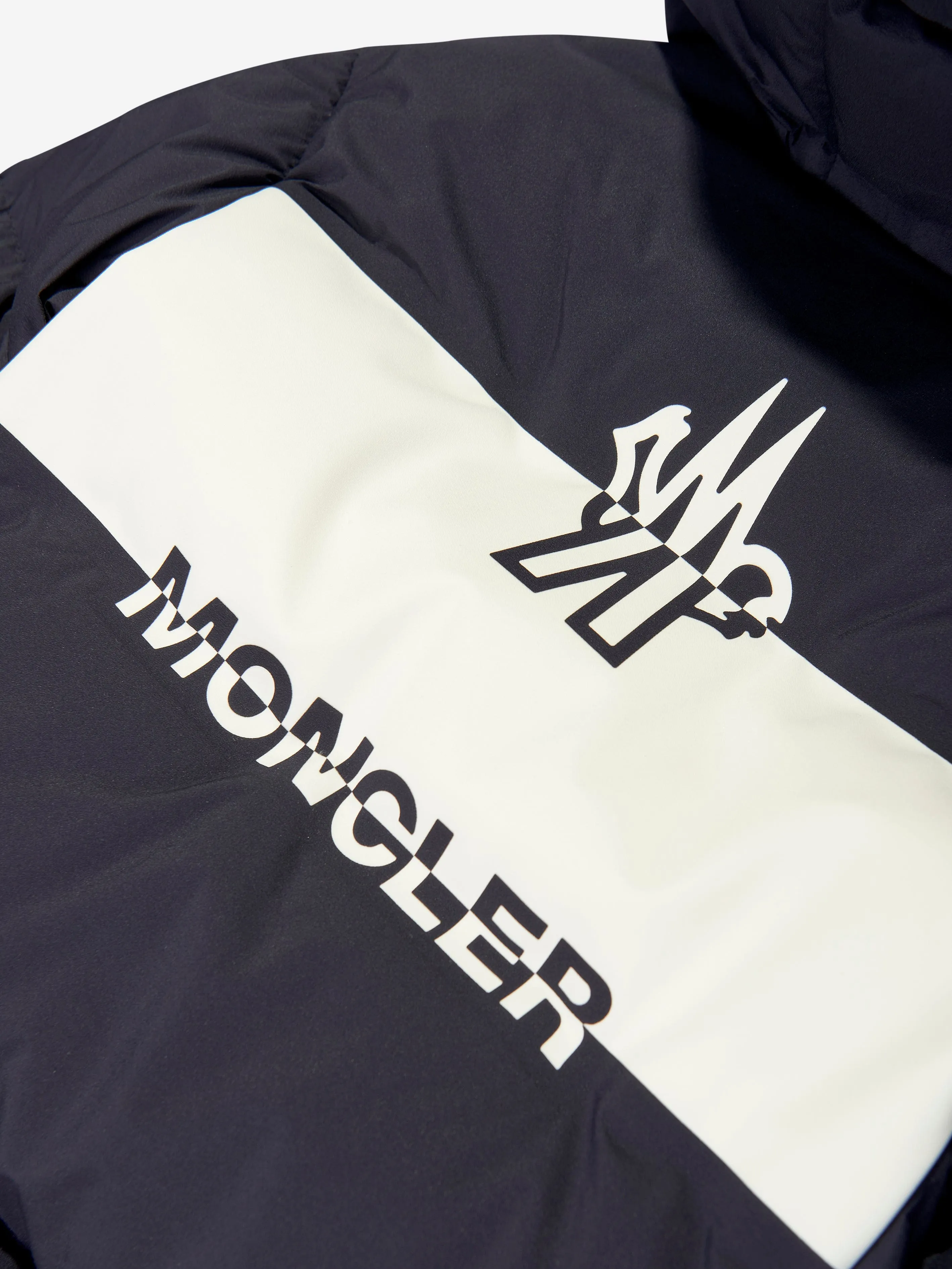 Moncler Enfant Jungen Grenoble Daunengefütterte Zinal Jacke in Marine