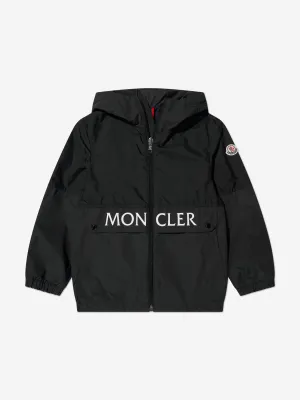 Moncler Enfant Joly Jacke für Jungen in Schwarz