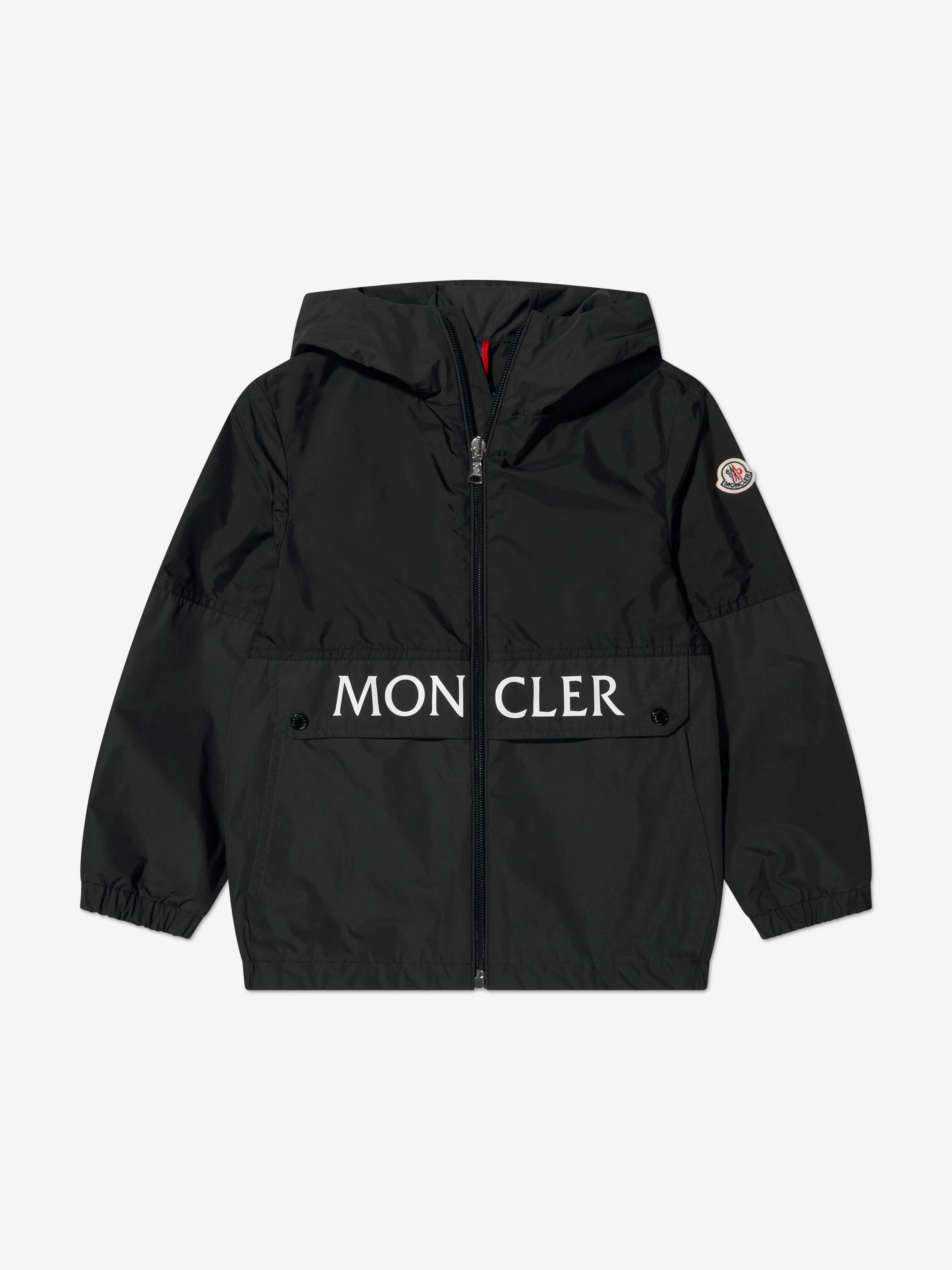 Moncler Enfant Joly Jacke für Jungen in Schwarz