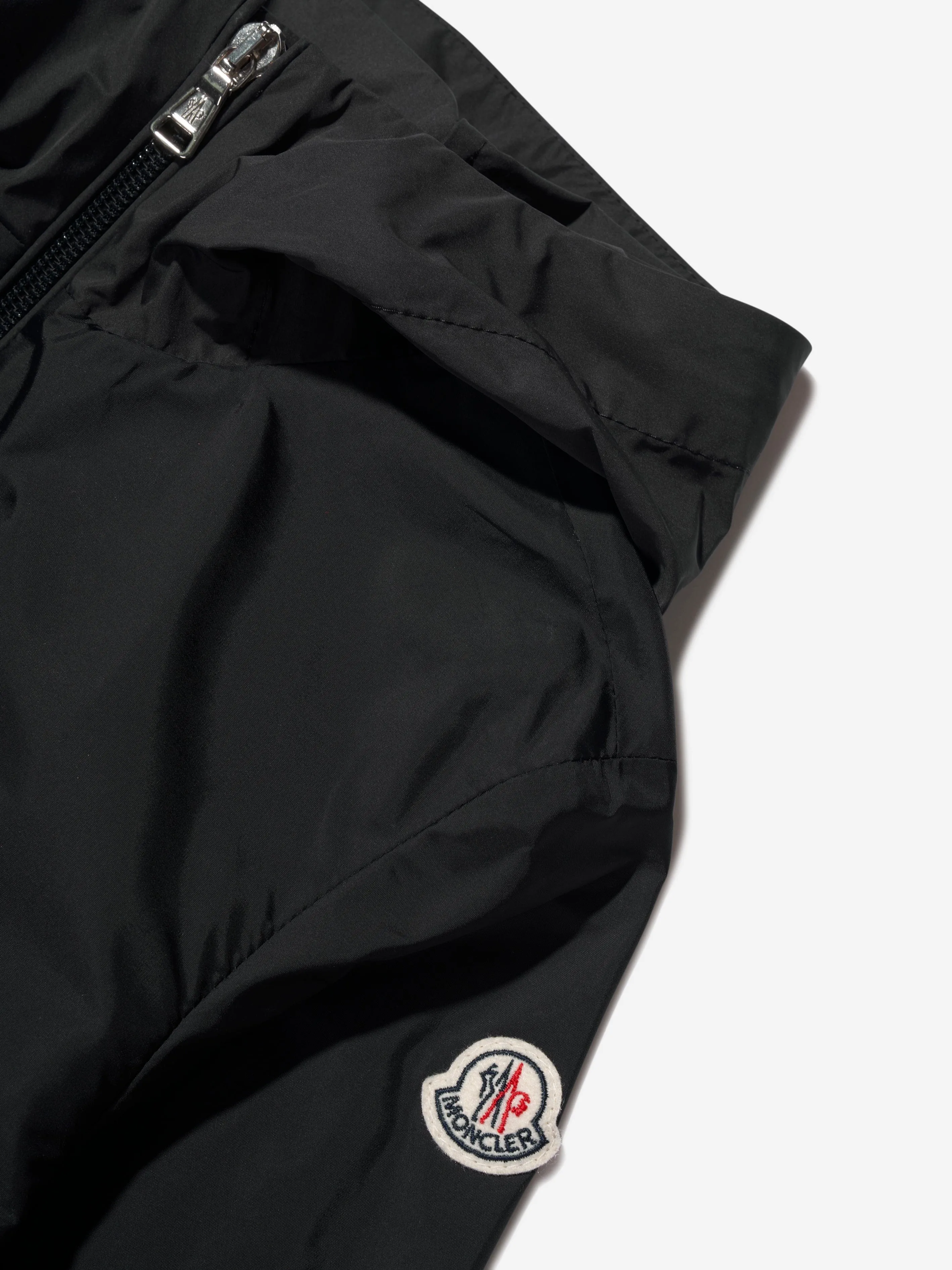 Moncler Enfant Joly Jacke für Jungen in Schwarz