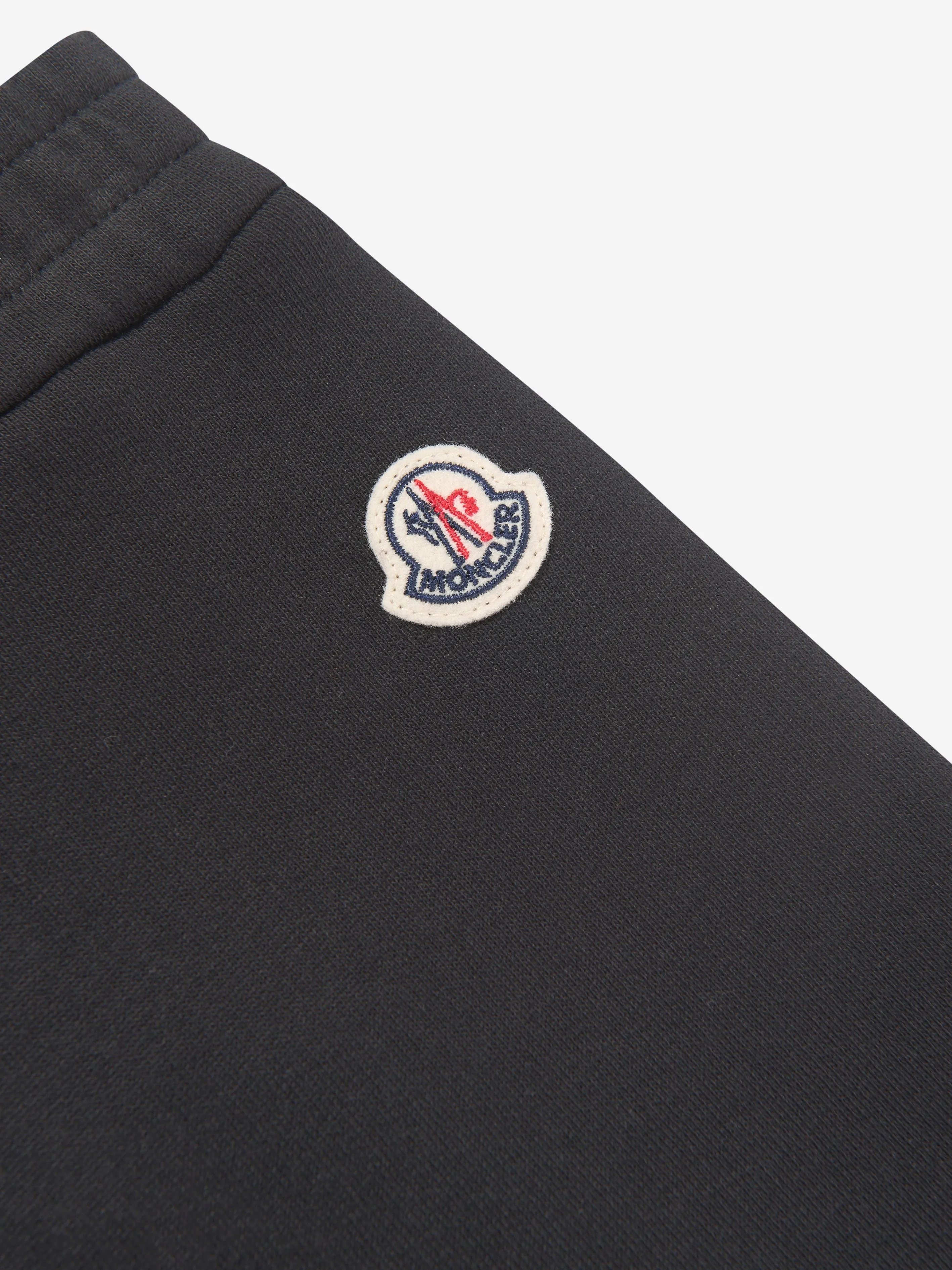Moncler Enfant Jogginghose mit Logo für Jungen in Schwarz