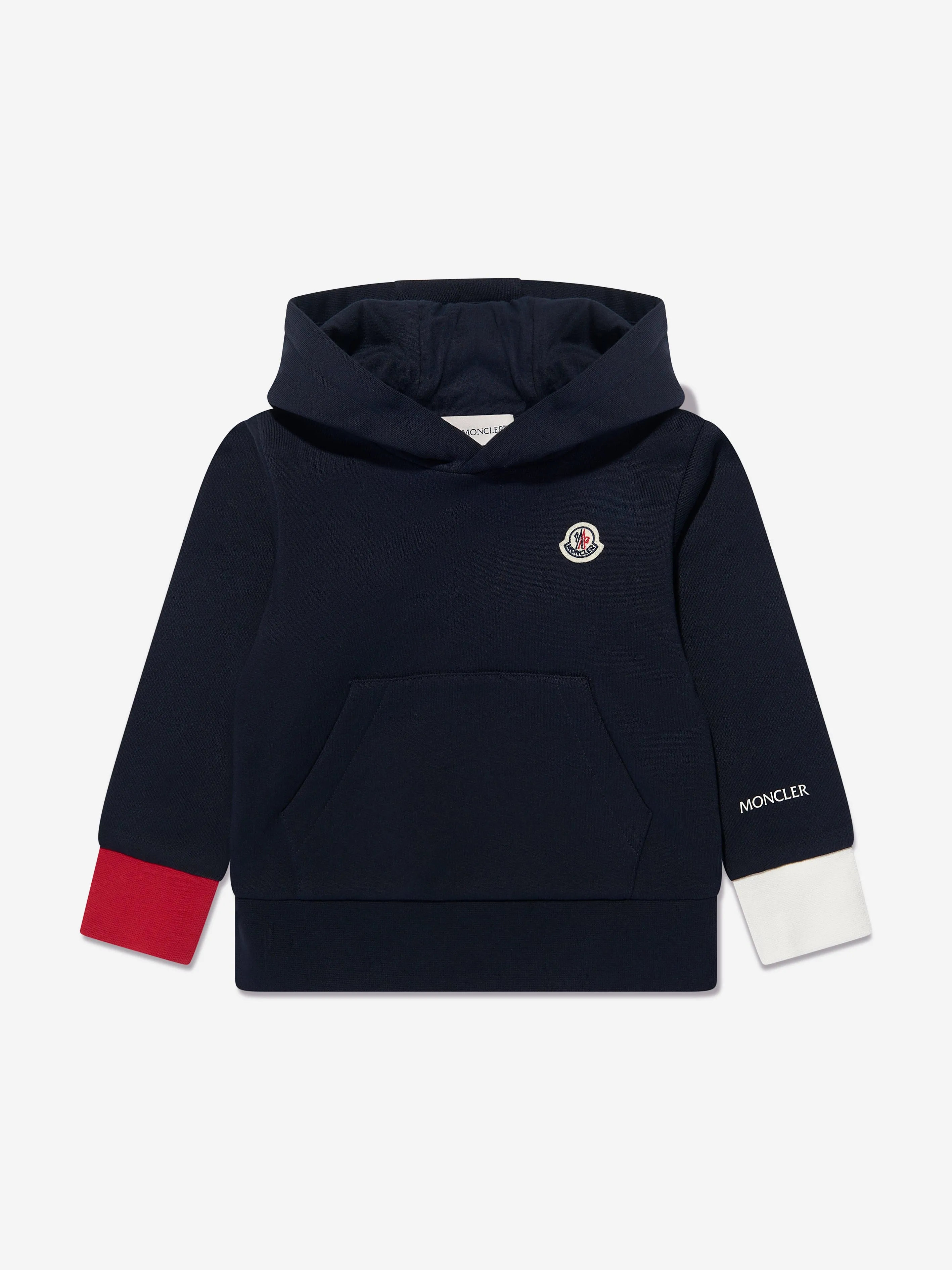 Moncler Enfant Jungen Logo-Tracksuit in Marineblau
