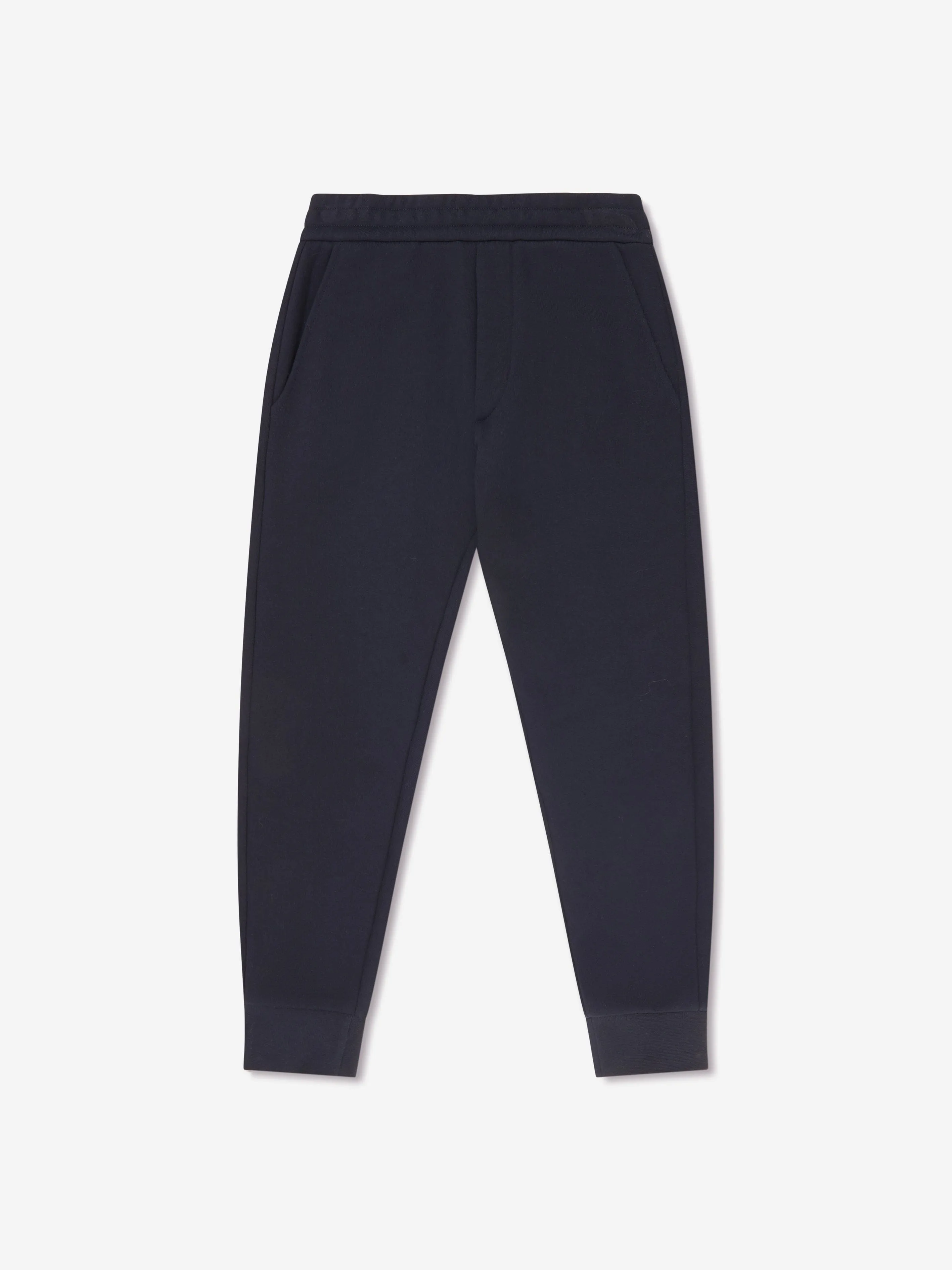 Moncler Enfant Jungen Logo-Tracksuit in Marineblau