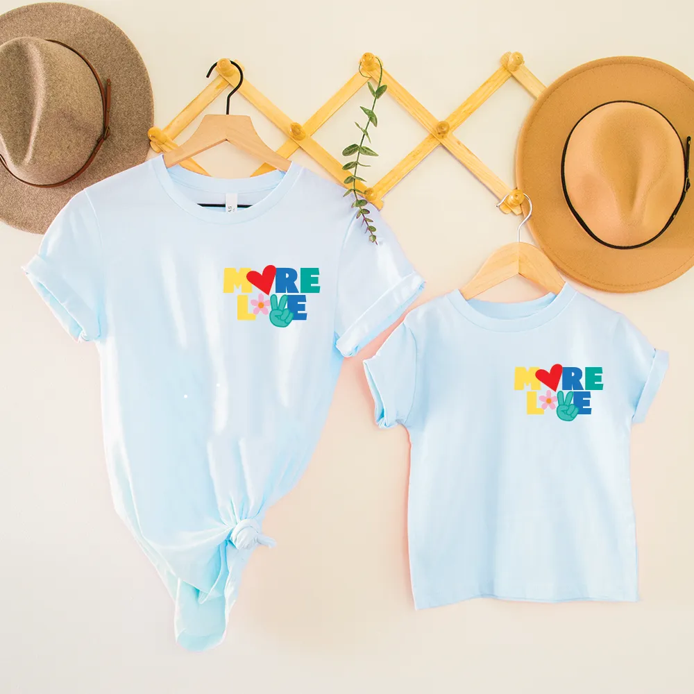 More Love Pride Matching Pocket Logo T-Shirt