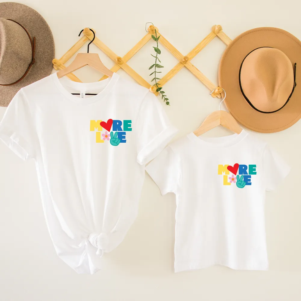 More Love Pride Matching Pocket Logo T-Shirt