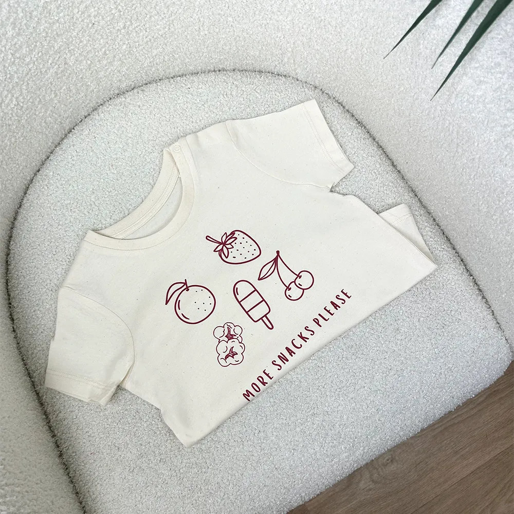 More Snacks Please Kids Graphic T-Shirt