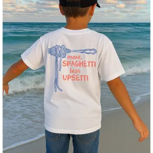 More Spaghetti T-Shirt girls pajamas promo