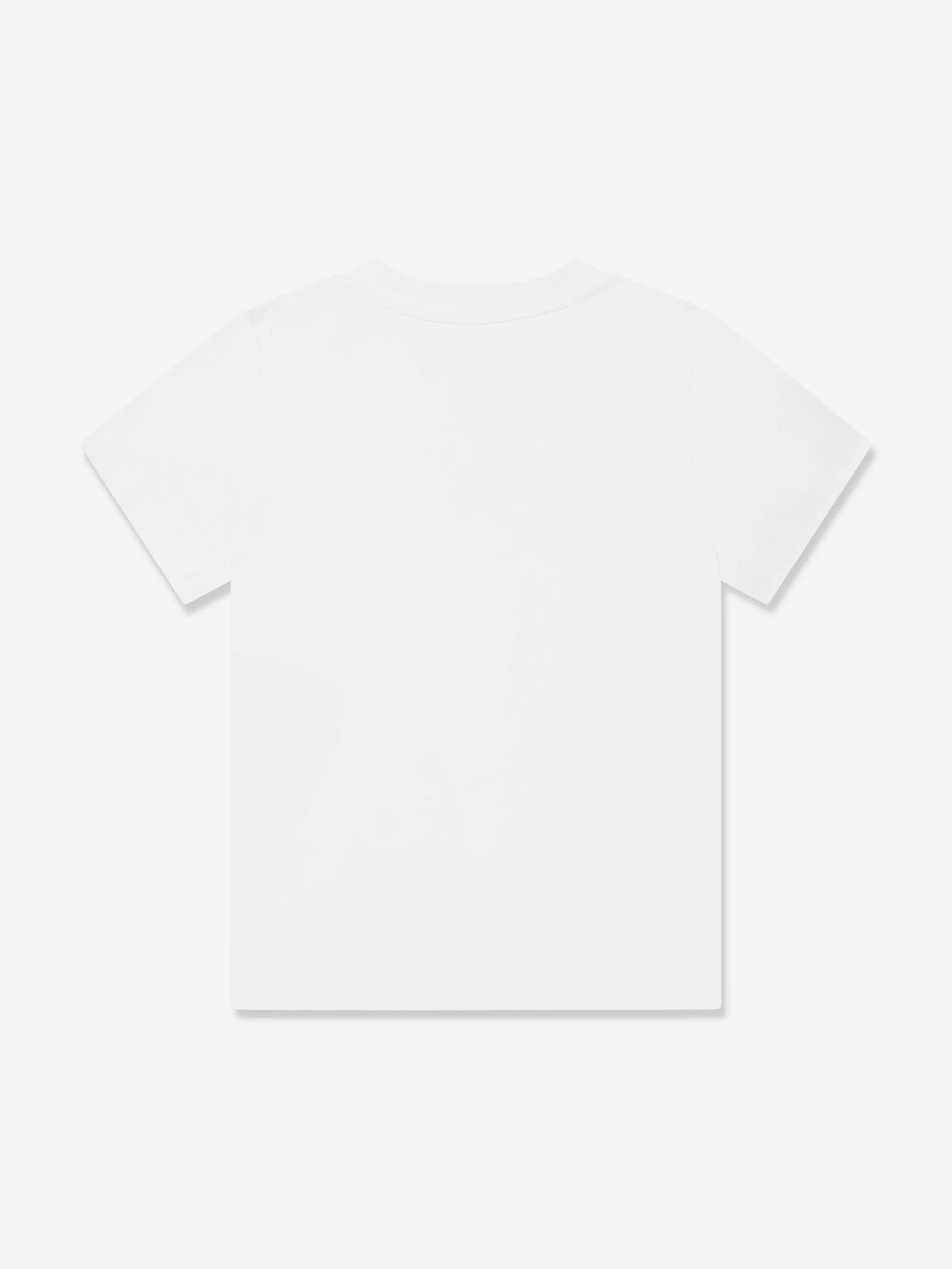 Moschino Kids Logo T-Shirt in Weiß