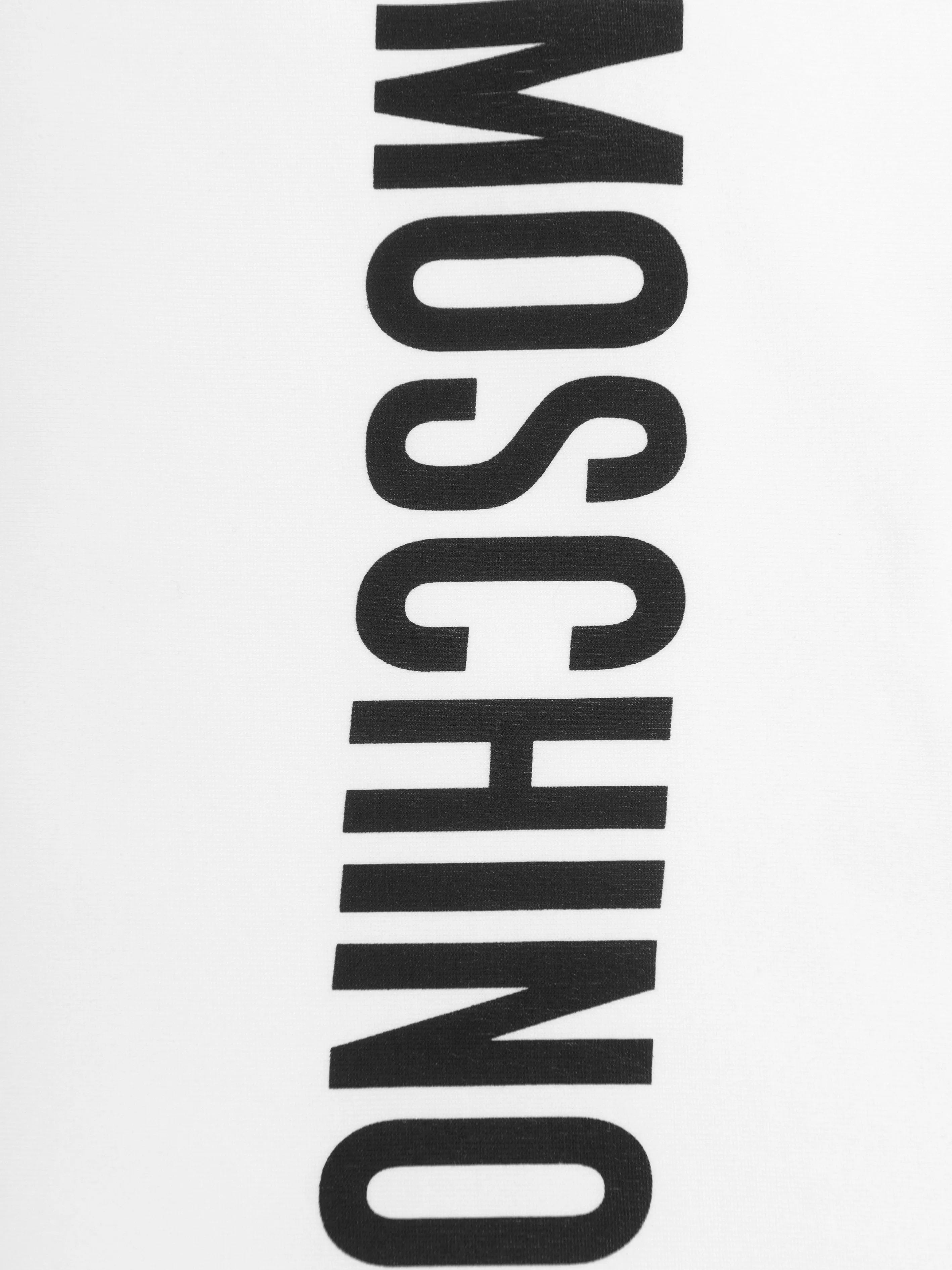 Moschino Kids Logo T-Shirt in Weiß