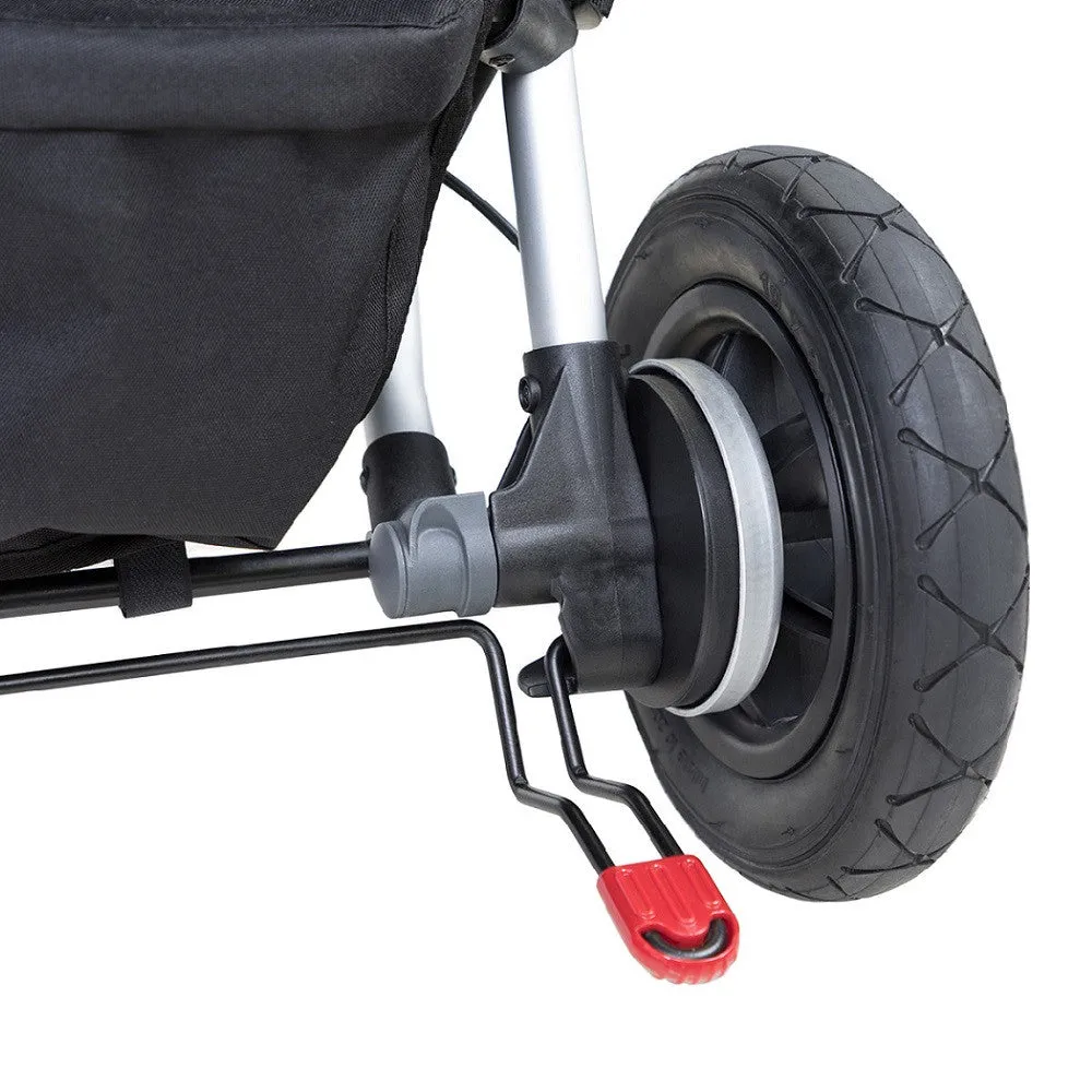 Mountain Buggy Duet v3.2 Doppelkinderwagen (Silber) - Geländetauglich