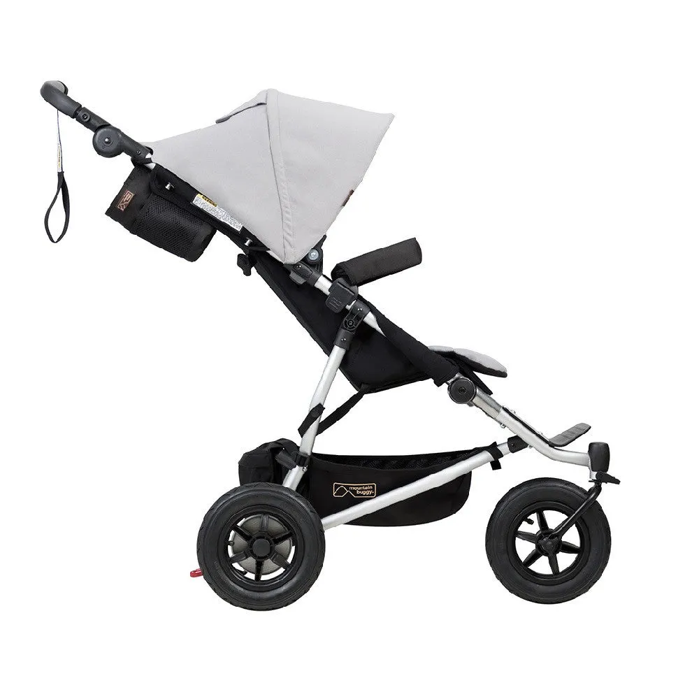 Mountain Buggy Duet v3.2 Doppelkinderwagen (Silber) - Geländetauglich