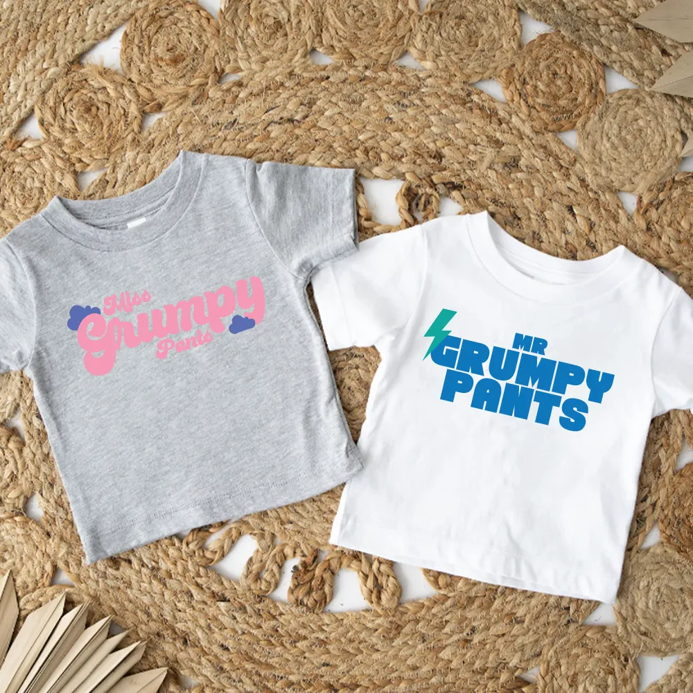 Mr Grumpy Pants Kids T-shirt
