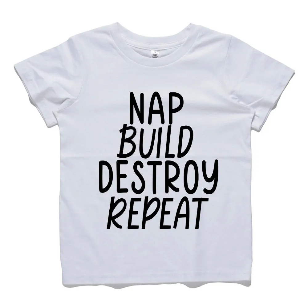 MRK Basics Cool Kid Slogans White Tee