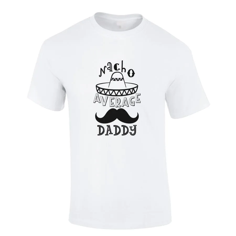 MRK Basics Funny Dad Slogans White Tee