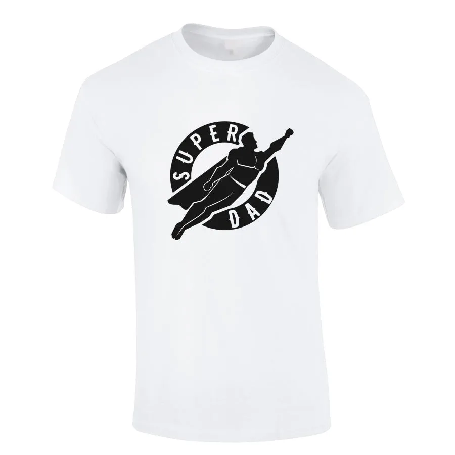 MRK Basics Funny Dad Slogans White Tee
