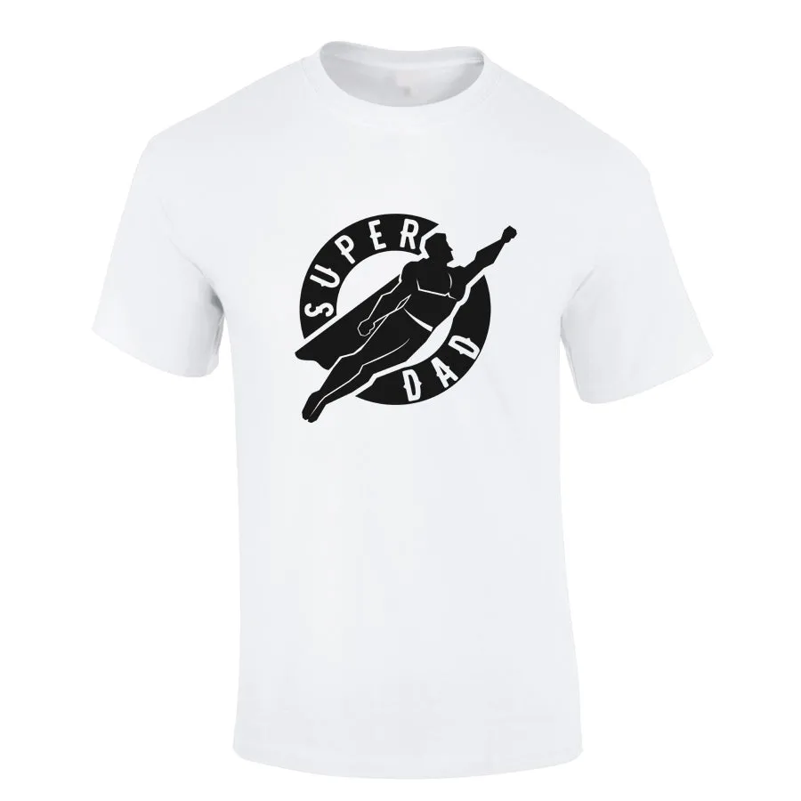 MRK Basics Funny Dad Slogans White Tee