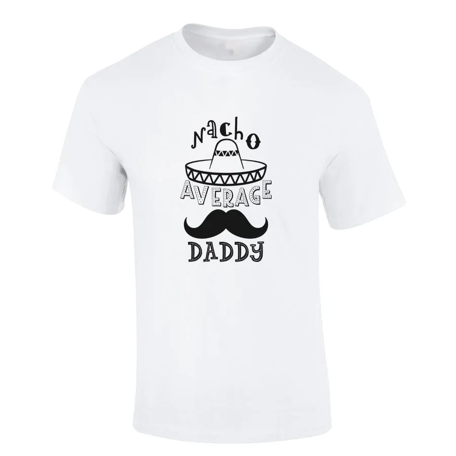 MRK Basics Funny Dad Slogans White Tee