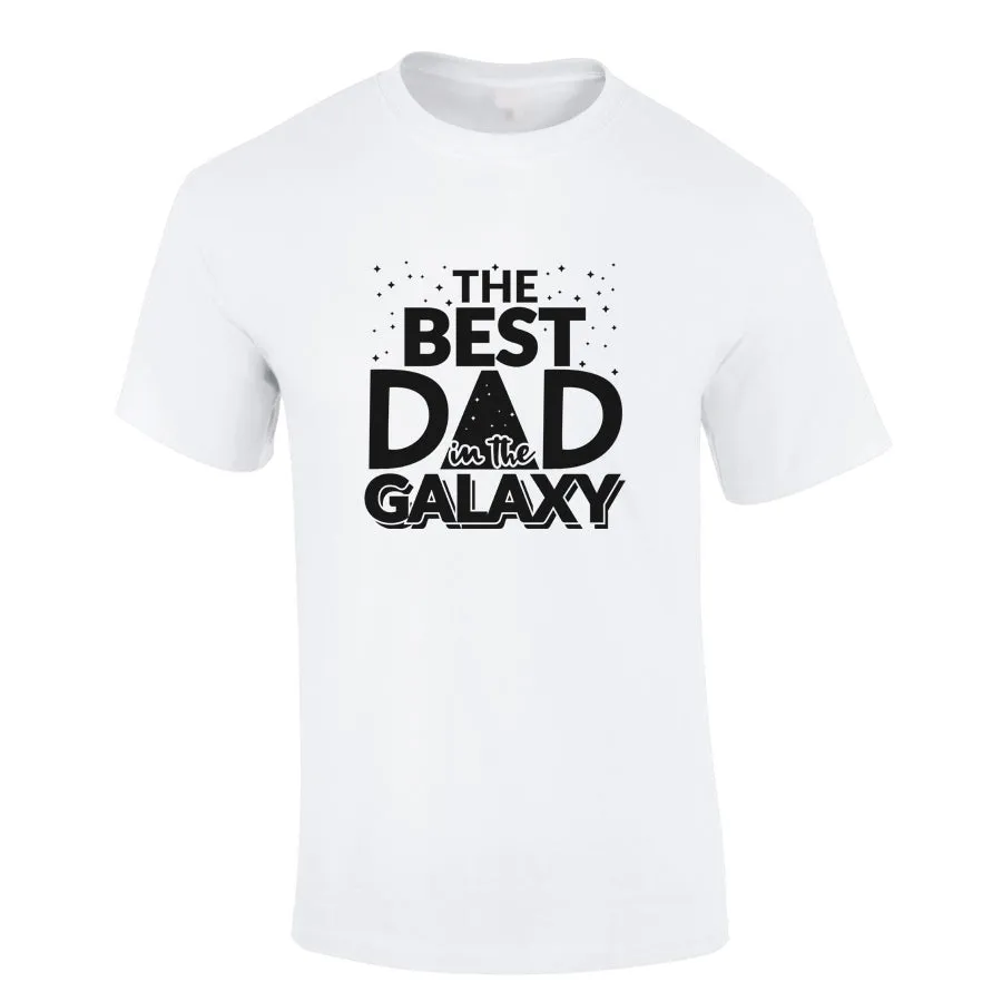 MRK Basics Funny Dad Slogans White Tee