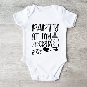 MRK Basics Funny Slogans White Baby Vest cheap baby clothes online