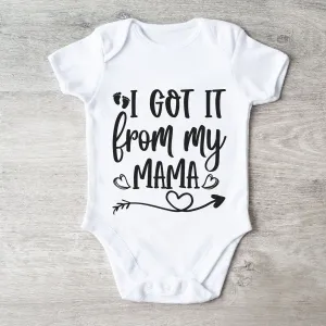 MRK Basics Funny Slogans White Baby Vest cheap baby clothes online