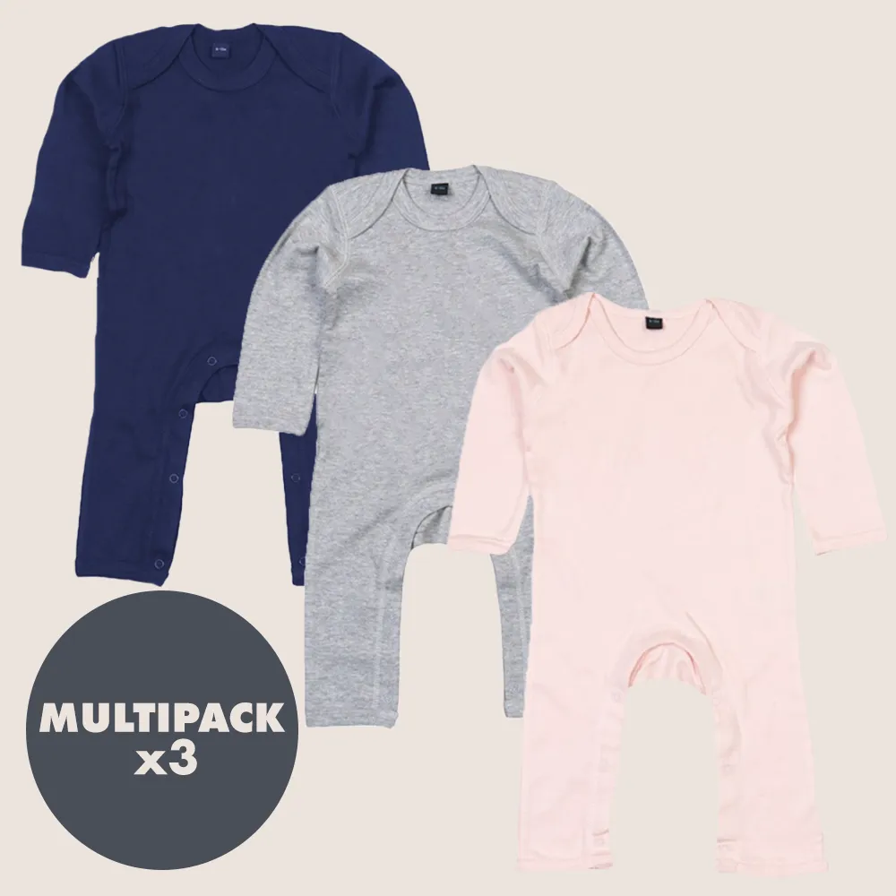 MRK Essentials -Moonlight 3 Pack Rompersuit Bundle cheap baby clothes online
