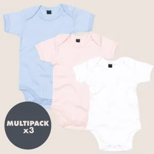 MRK Essentials - Pastels 3 Pack Baby Vest Bundle cheap baby clothes online