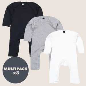 MRK Essentials - Stormy 3 Pack Rompersuit Bundle cheap baby clothes online