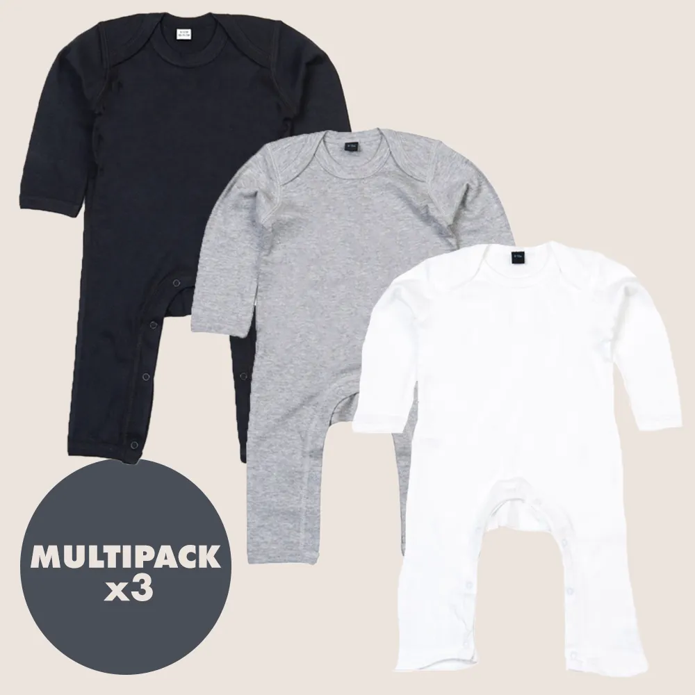 MRK Essentials - Stormy 3 Pack Rompersuit Bundle cheap baby clothes online