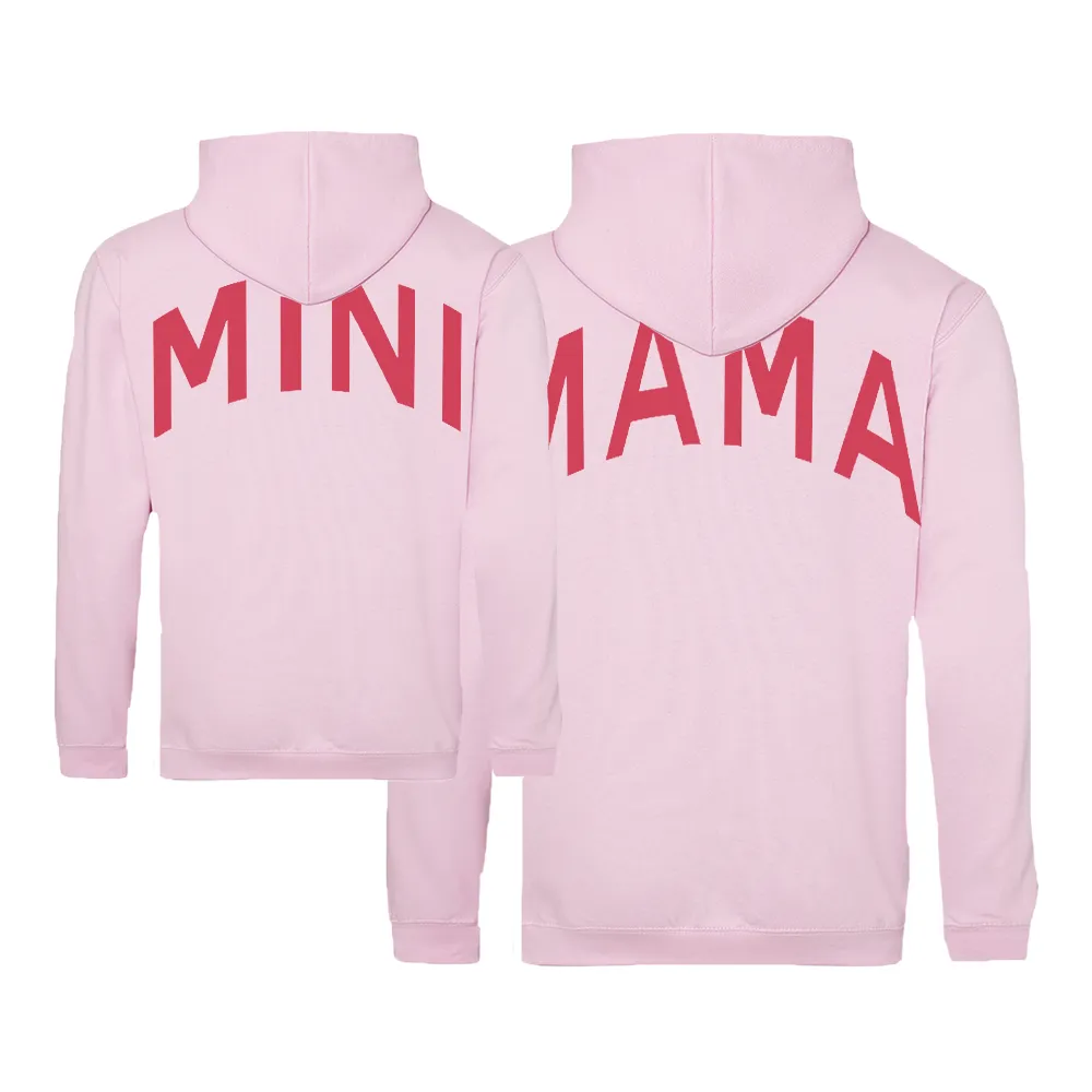 MRK Originals Mama & Mini Oversized Back Slogan Hoodies boys fashion clearance