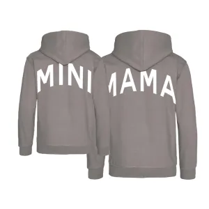 MRK Originals Mama & Mini Oversized Back Slogan Hoodies baby bump outfits discount