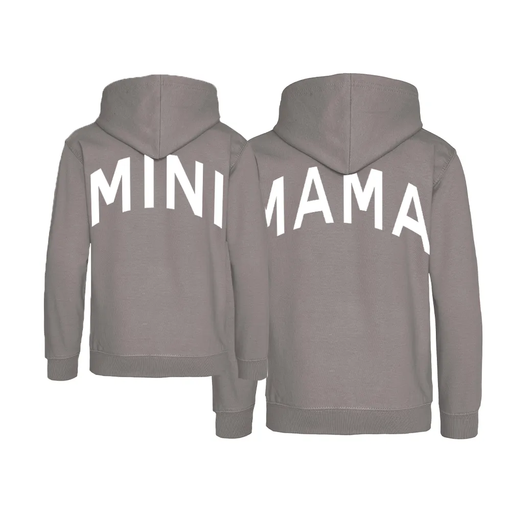 MRK Originals Mama & Mini Oversized Back Slogan Hoodies boys fashion clearance