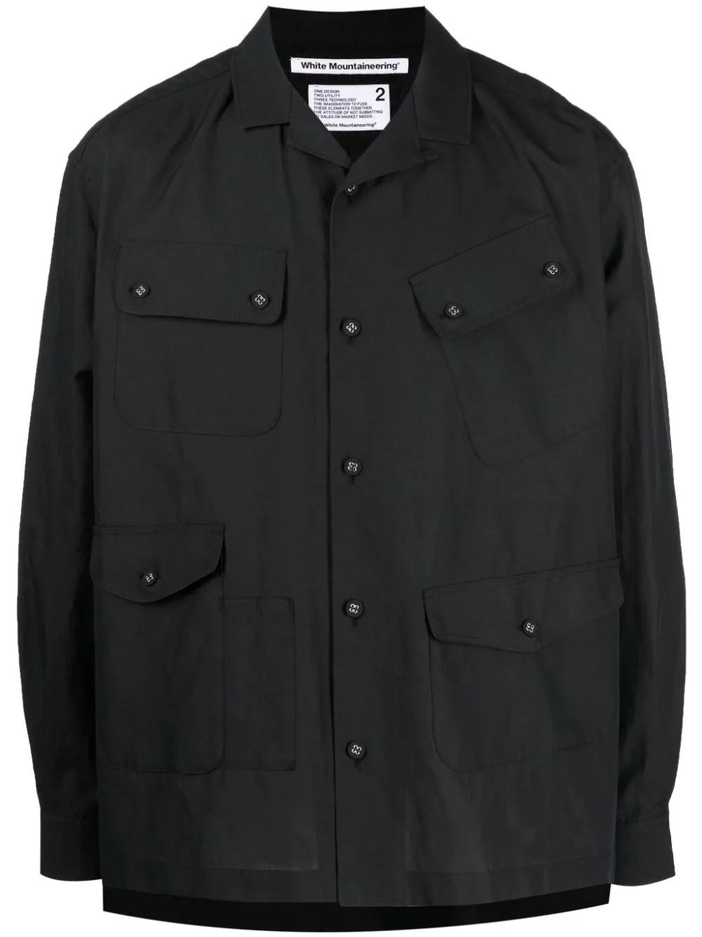 Multi-Pocket Shirt Jacket winter jackets clearance