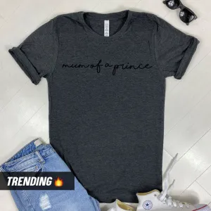 Mum Of A Prince T-Shirt (MRK X) maternity wear outlet