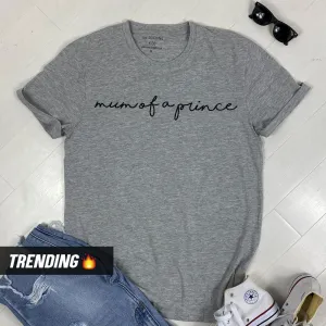 Mum Of A Prince T-Shirt (MRK X) maternity wear outlet