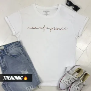 Mum Of A Prince T-Shirt (MRK X) maternity wear outlet